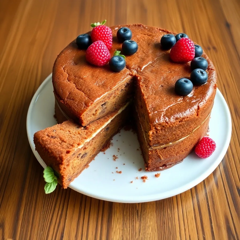 Eggless cake
